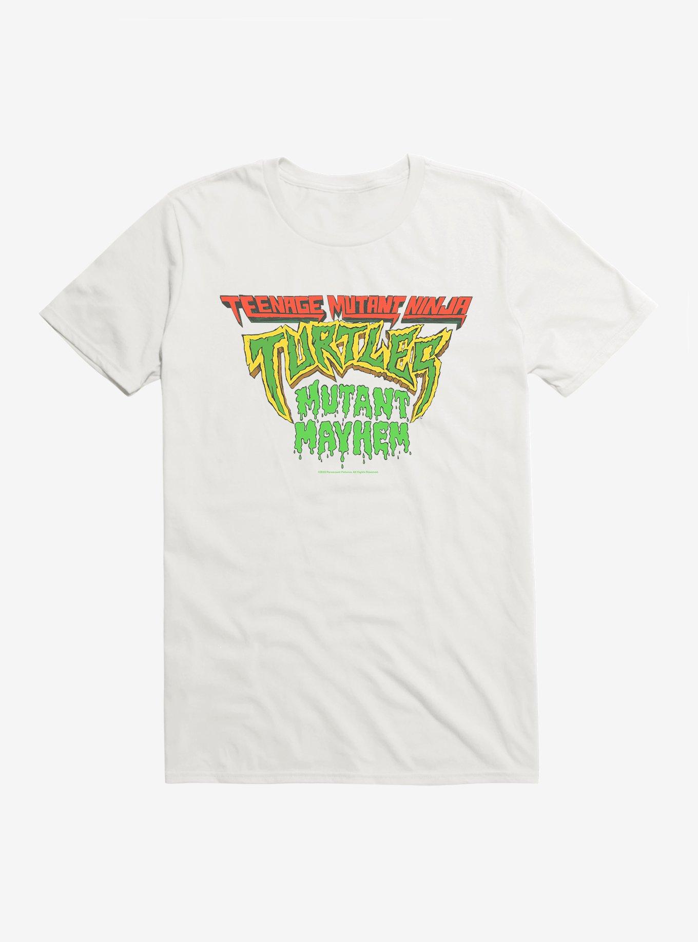 TMNT Boys Orange T-Shirt Teenage Mutant Ninja Turtles Shirt XS (4/5)