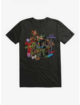 Teenage Mutant Ninja Turtles: Mutant Mayhem Grafitti Collage T-Shirt, , hi-res