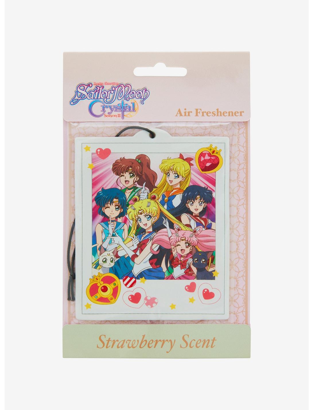 Sailor Moon Group Polaroid Strawberry Scented Air Freshener, , hi-res