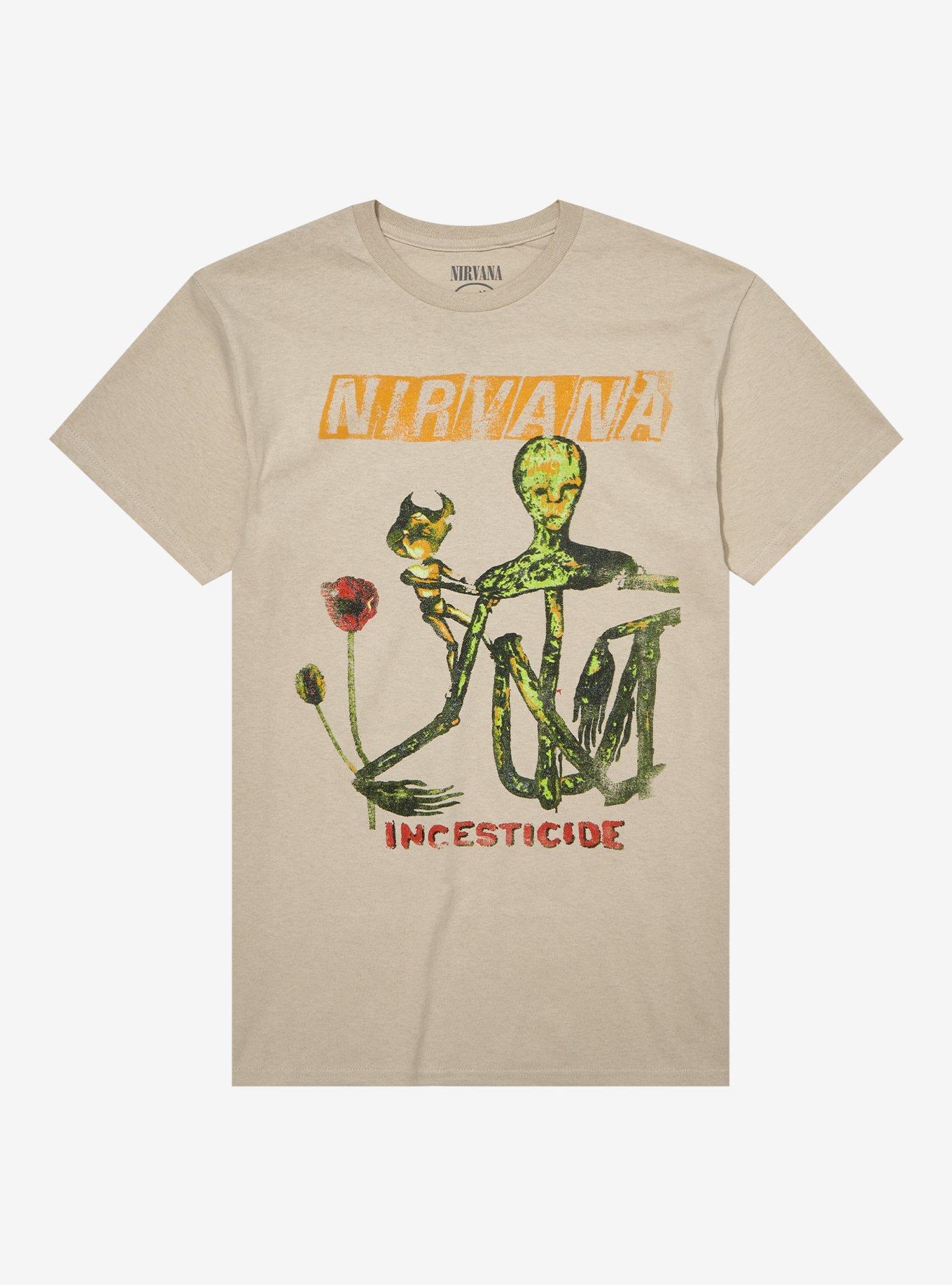 Hot topic nirvana shirt best sale