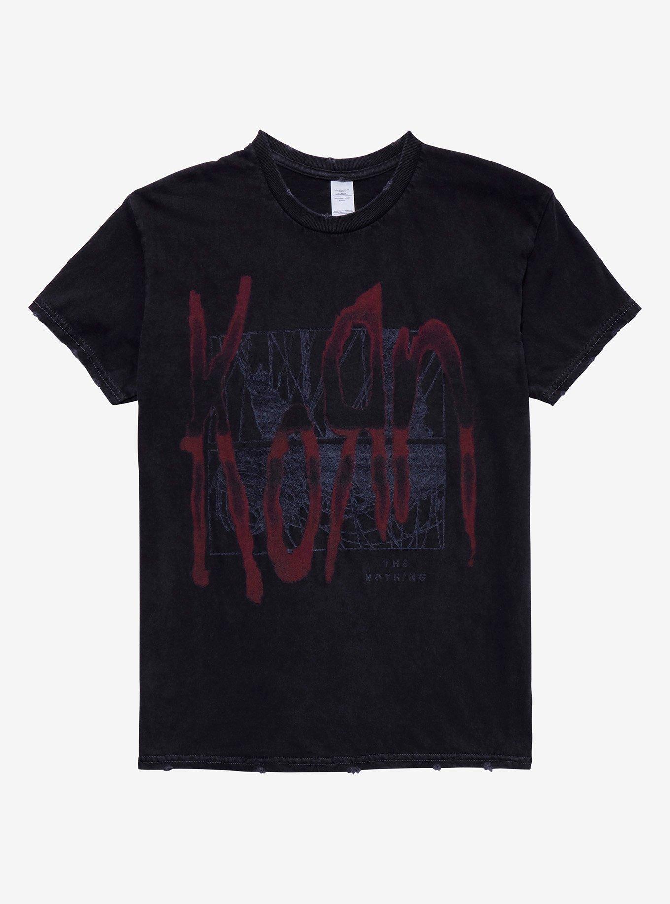 Korn The Nothing Faux Distressed T-Shirt | Hot Topic