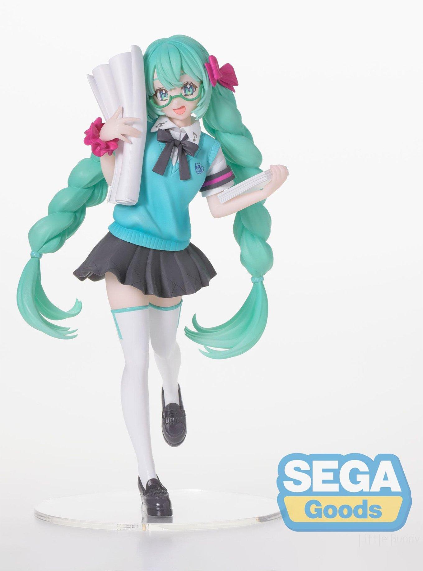 Sega Vocaloid Luminasta Hatsune Miku (16th Anniversary Booota Ver.) Figure, , hi-res