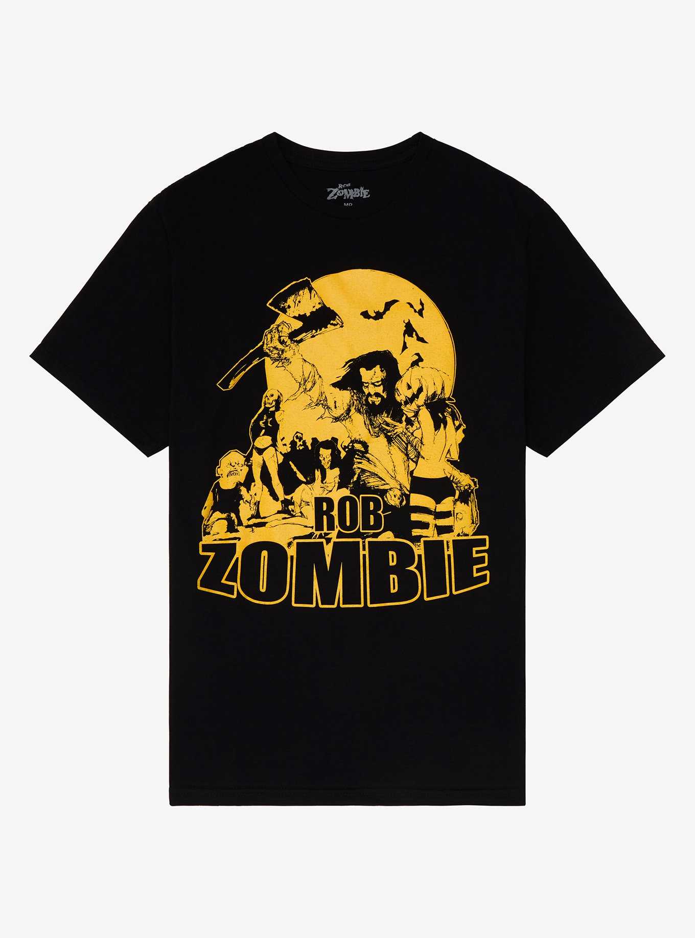 Rob Zombie Ghouls Glow-In-The-Dark Girls Boyfriend Fit T-Shirt, , hi-res