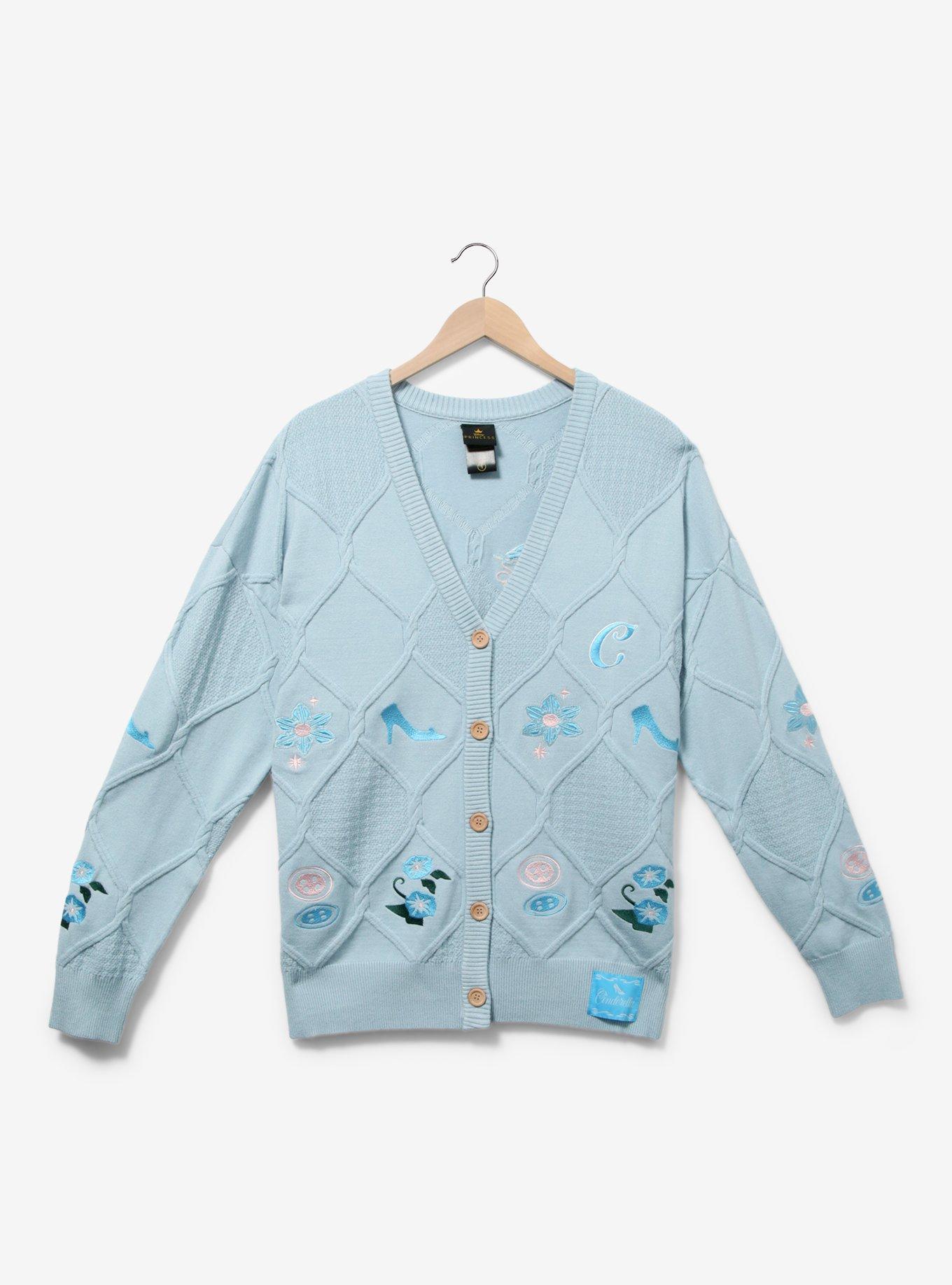 Disney Cinderella Diamond Cardigan Plus Size, MULTI, hi-res