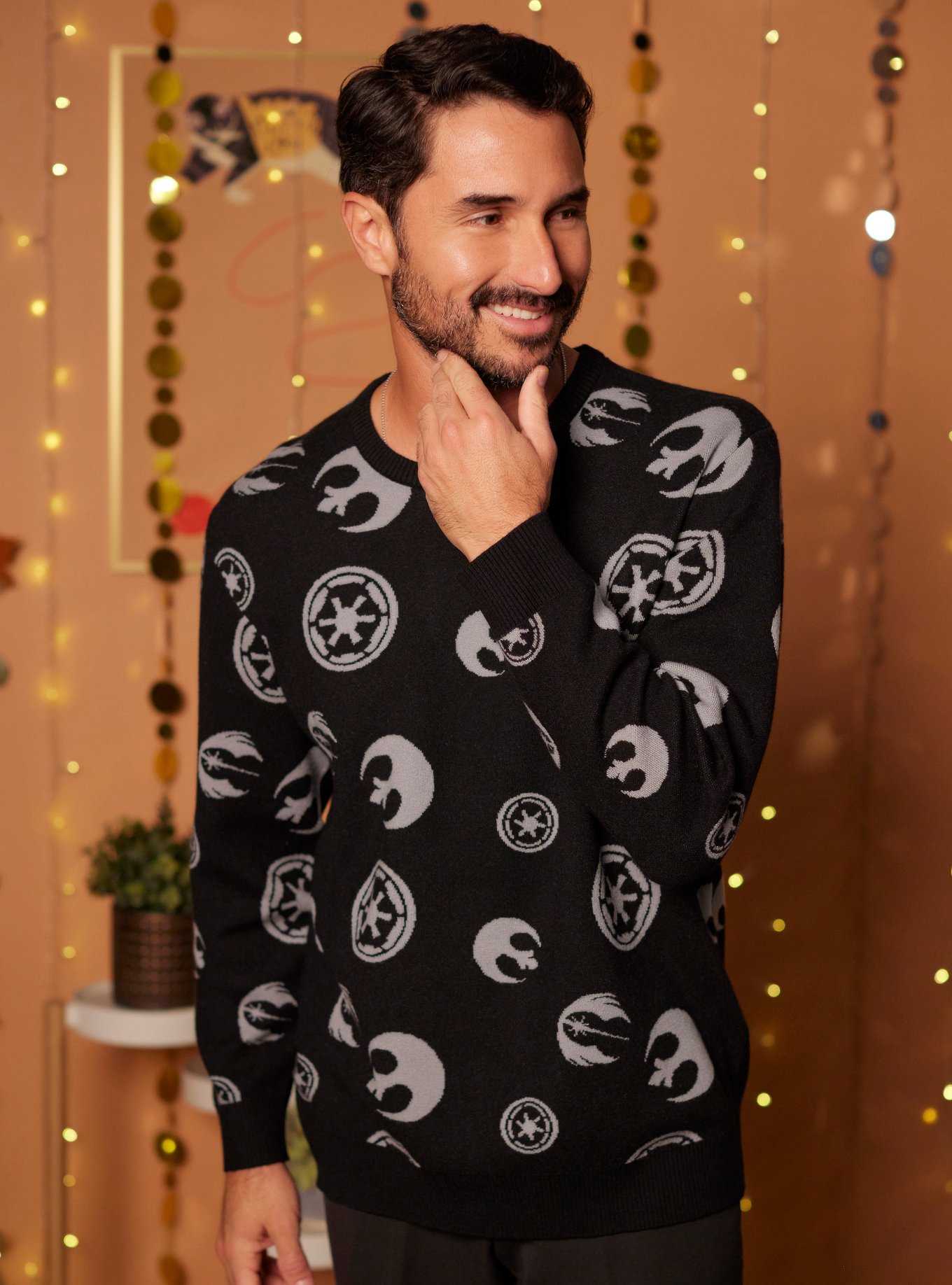 Our Universe Star Wars Icons Sweater Our Universe Exclusive, , hi-res