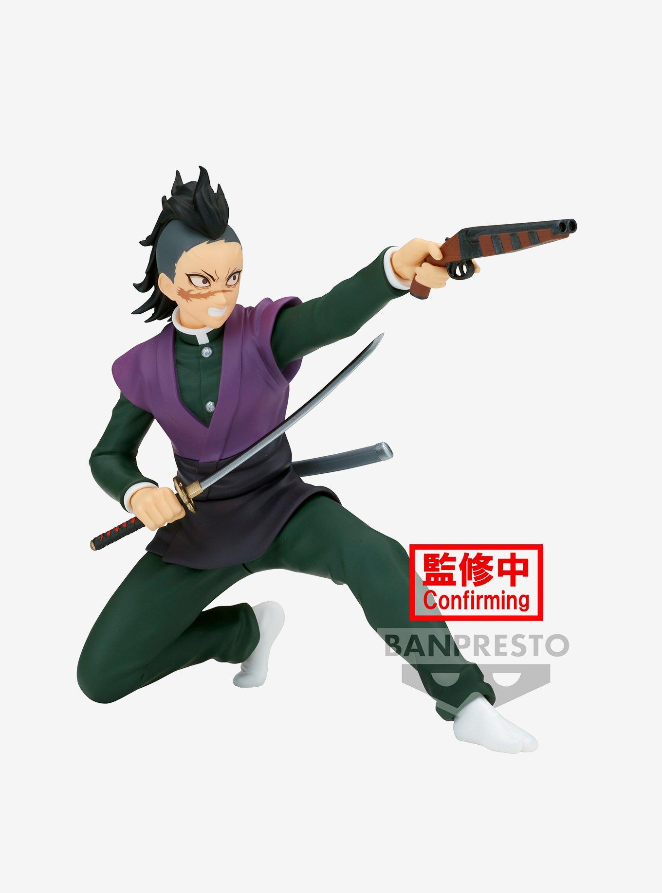 Banpresto Demon Slayer: Kimetsu no Yiaba Vibration Stars Genya Shinazugawa Figure, , hi-res