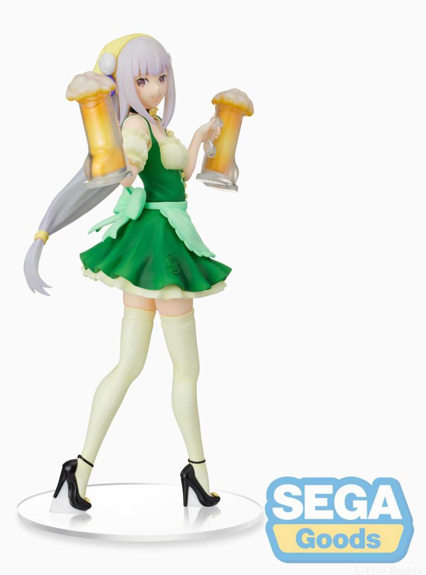 Sega Re:Zero Starting Life in Another World Super Premium Emilia Figure (Oktoberfest Ver.), , hi-res