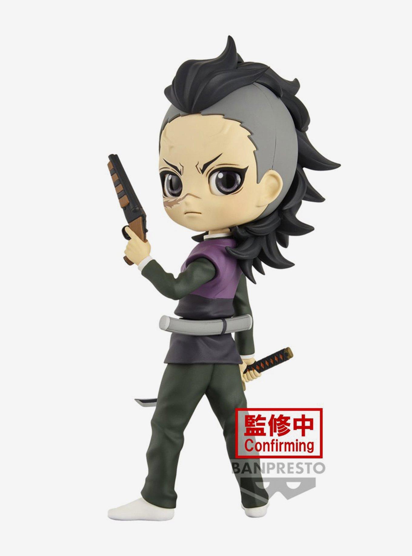 Banpresto Demon Slayer: Kimetsu no Yaiba Q Posket Genya Shinazugawa Figure, , hi-res