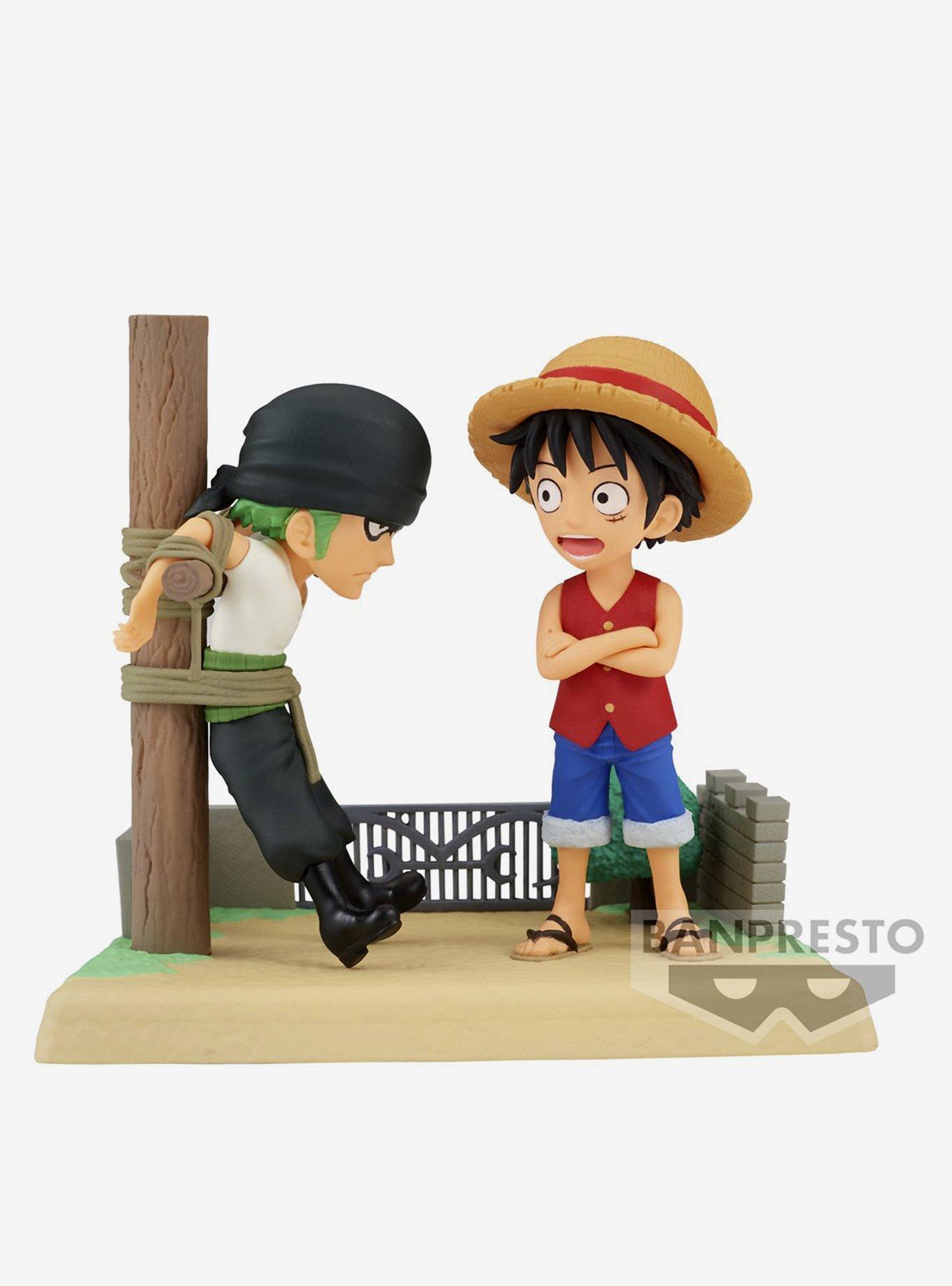 Banpresto One Piece World Collectable Figure Log Stories Monkey D