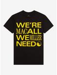 Mac Miller We're All We Need Boyfriend Fit Girls T-Shirt, BLACK, hi-res