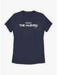 Marvel The Marvels Logo Womens T-Shirt, NAVY, hi-res