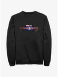 Marvel The Marvels Galaxy Logo Sweatshirt, BLACK, hi-res