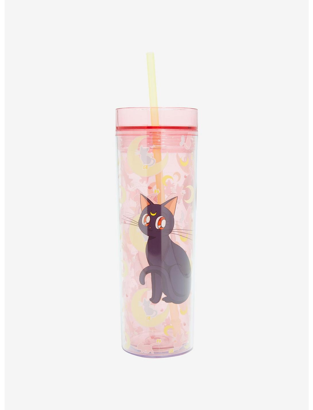 Sailor Moon Luna and Artemis Tumbler Cup, , hi-res