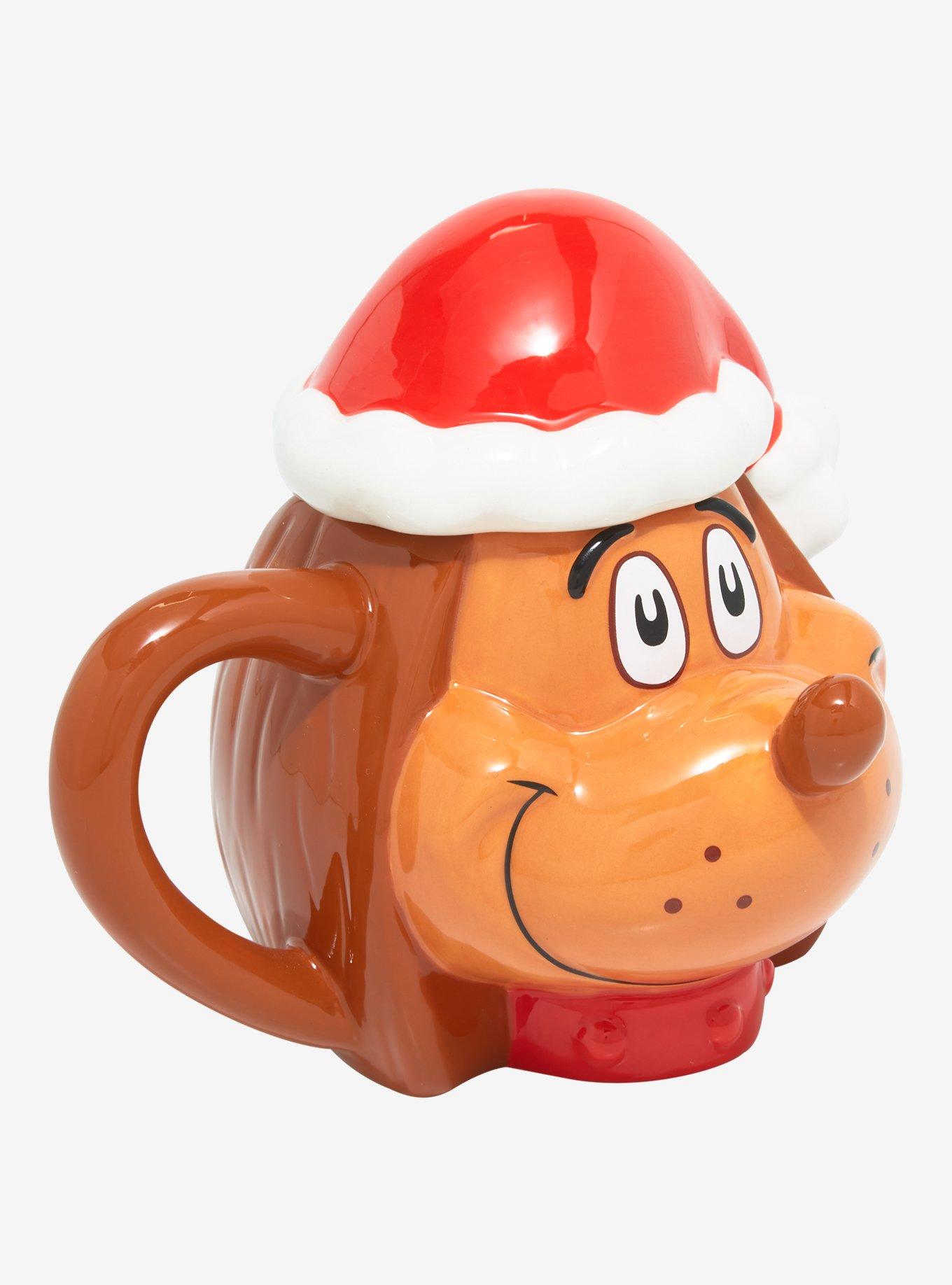 How the Grinch Stole Christmas Max the Dog Figural Mug With Lid, , hi-res