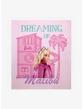 Barbie Dreaming Of Malibu Throw Blanket, , hi-res