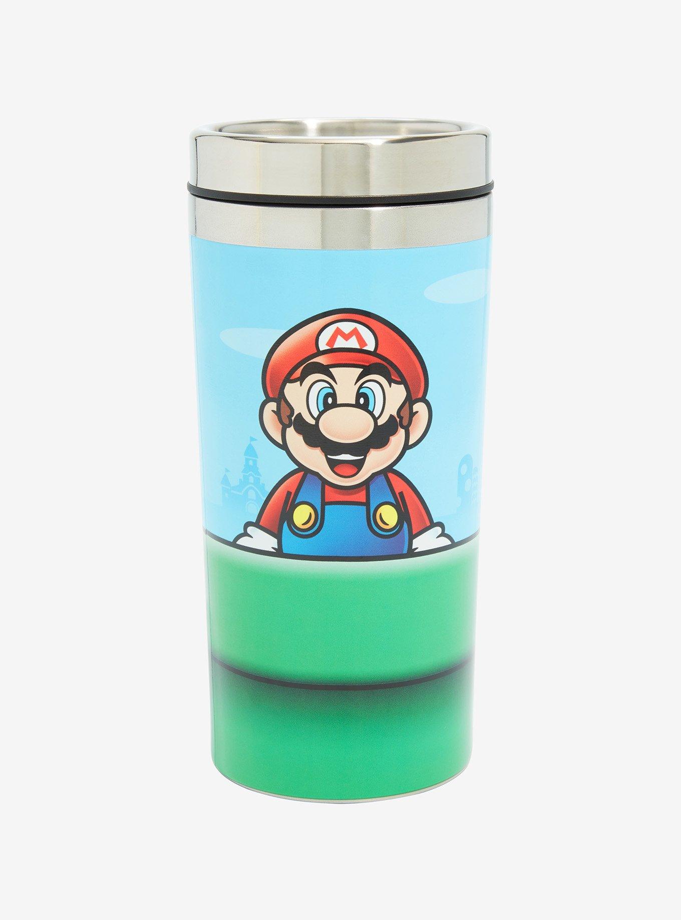 Nintendo Super Mario Bros. Mario & Luigi Warp Pipe Travel Mug, , hi-res