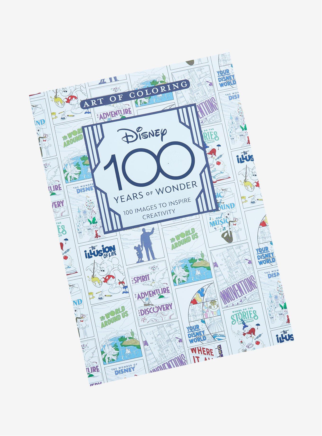 Art of Coloring Disney 100 Years of Wonder: 100 Images to Inspire Creativity Coloring Book, , hi-res