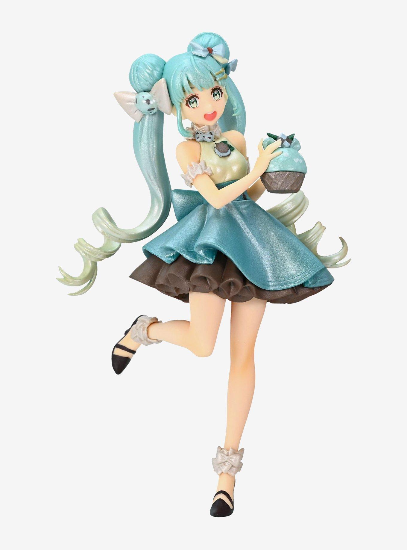 FuRyu Vocaloid SweetSweets Series Hatsune Miku (Chocolate Mint Pearl Ver.) Figure, , hi-res