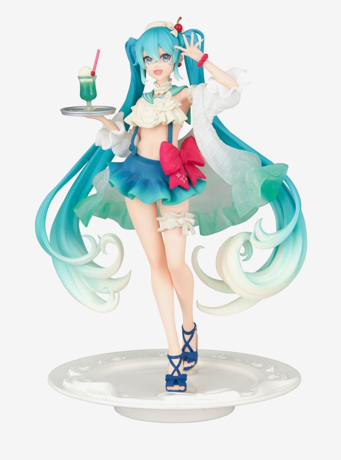 FuRyu Vocaloid SweetSweets Exceed Creative Series Hatsune Miku (Melon Soda Float Ver.) Figure, , hi-res