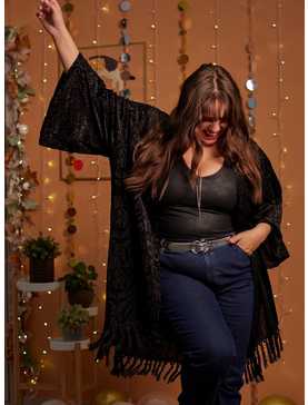 Her Universe Star Wars Rebel Icons Flocked Duster Plus Size Her Universe Exclusive, , hi-res