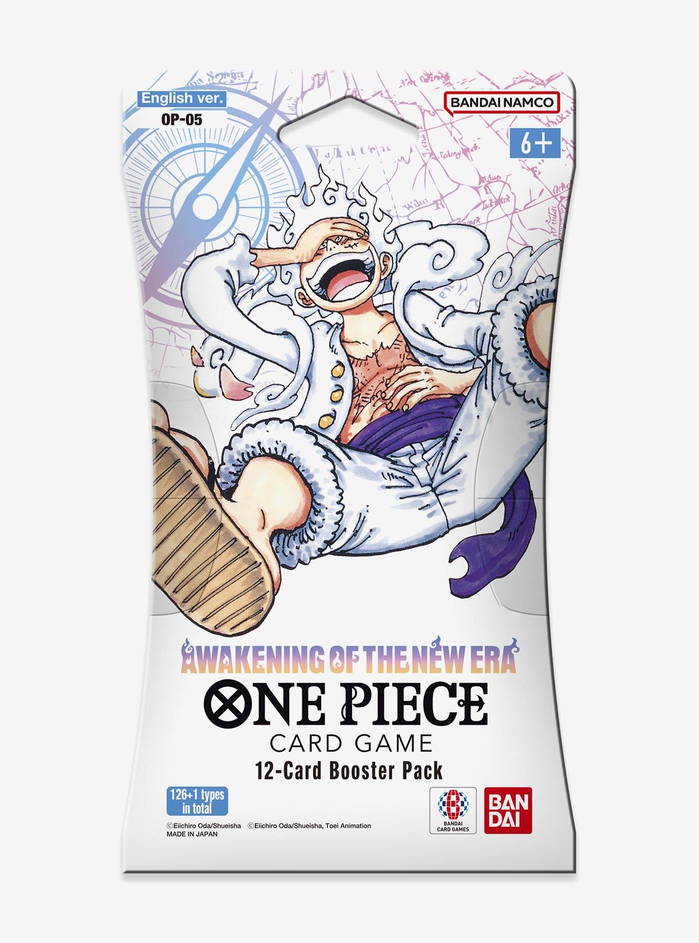 Bandai One Piece Awakening Of The New Era Card Game Booster Pack