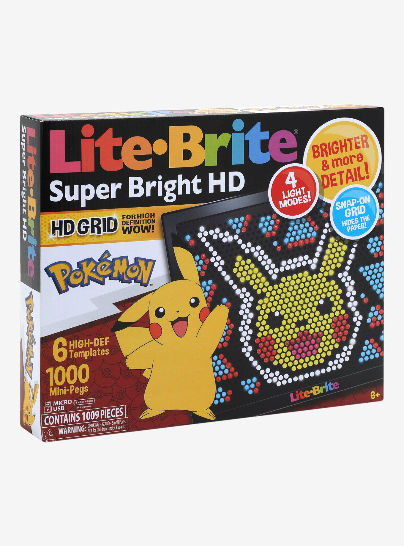 Only 20.99 usd for Lite-Brite, Super Bright HD Pokemon Great deals!