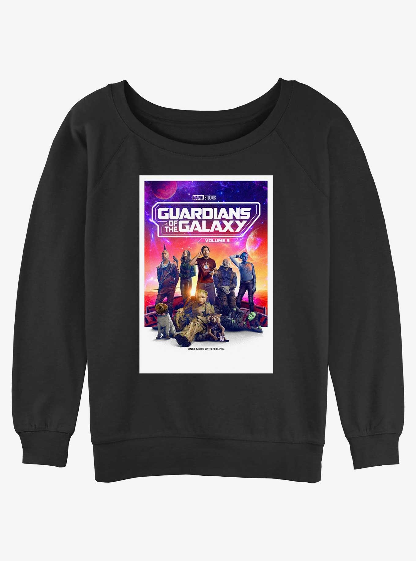 Marvel Guardians of the Galaxy Vol. 3 Universal Family Poster Womens Slouchy Sweatshirt, , hi-res