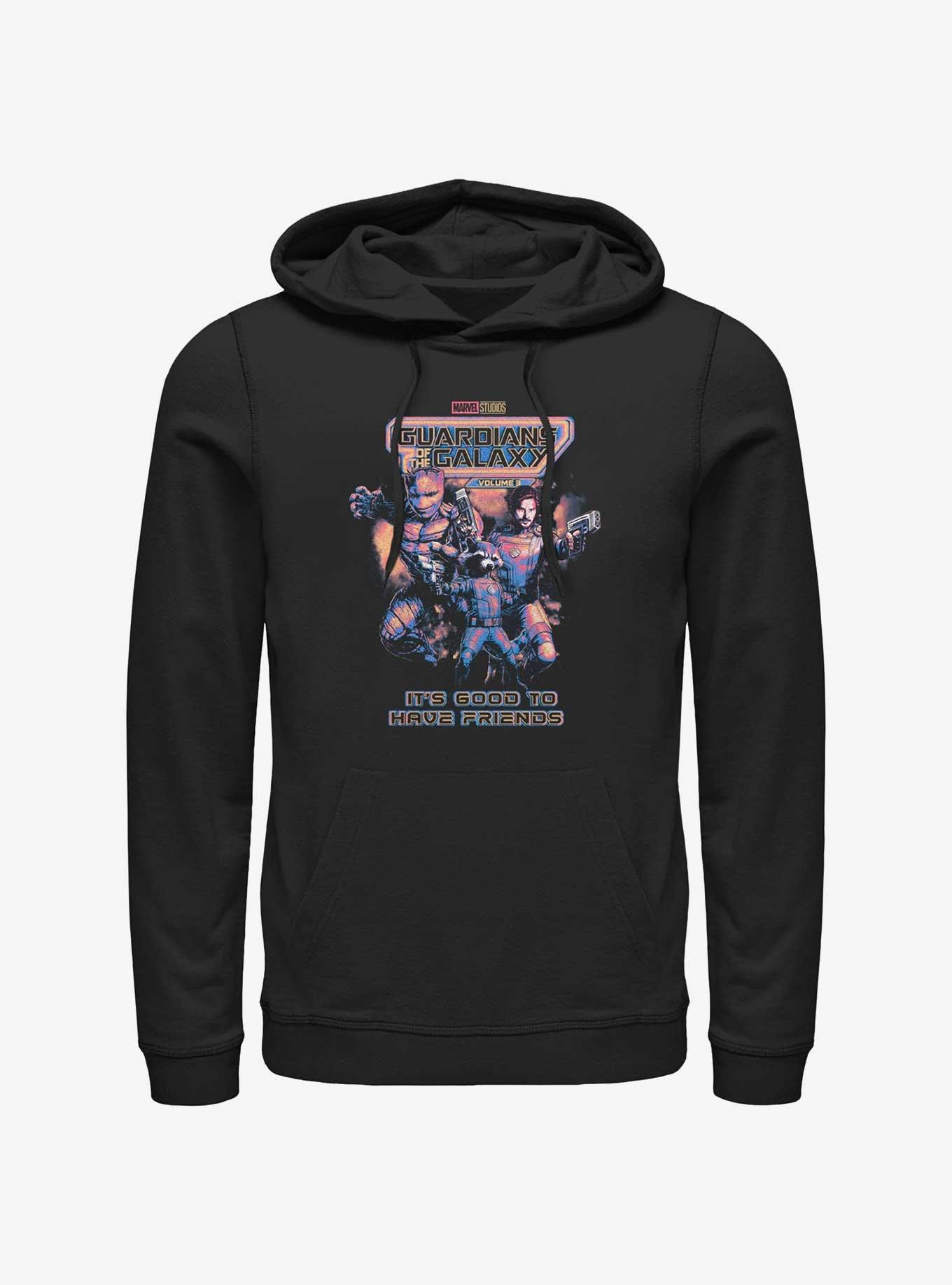 Marvel Guardians of the Galaxy Vol. 3 It's Good To Have Friends Poster Hoodie, , hi-res