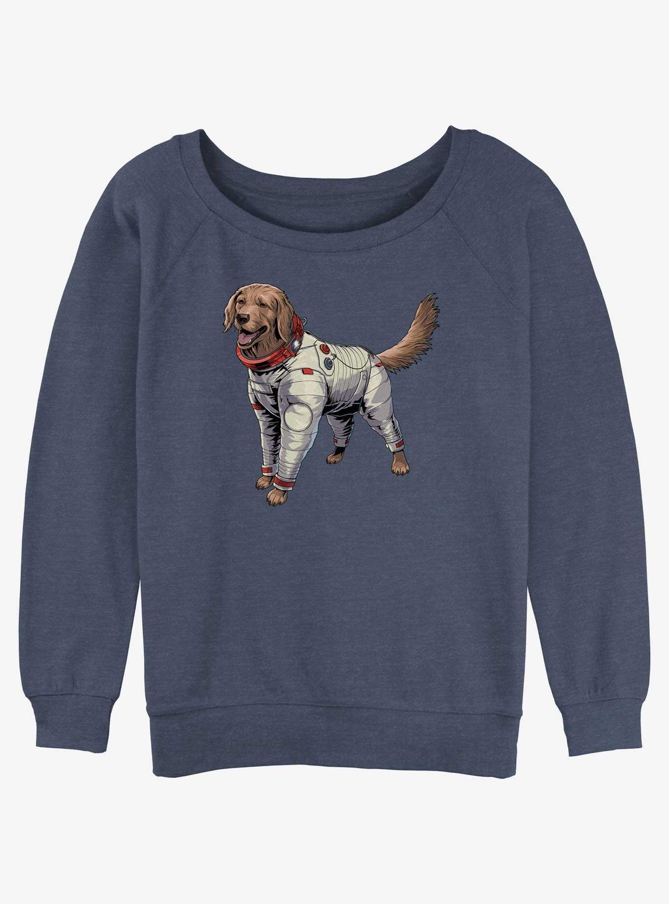 Marvel Guardians of the Galaxy Vol. 3 Cosmo The Space Dog Womens Slouchy Sweatshirt, , hi-res