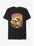 Pokemon Eevee Out For A Run T-Shirt, BLACK, hi-res