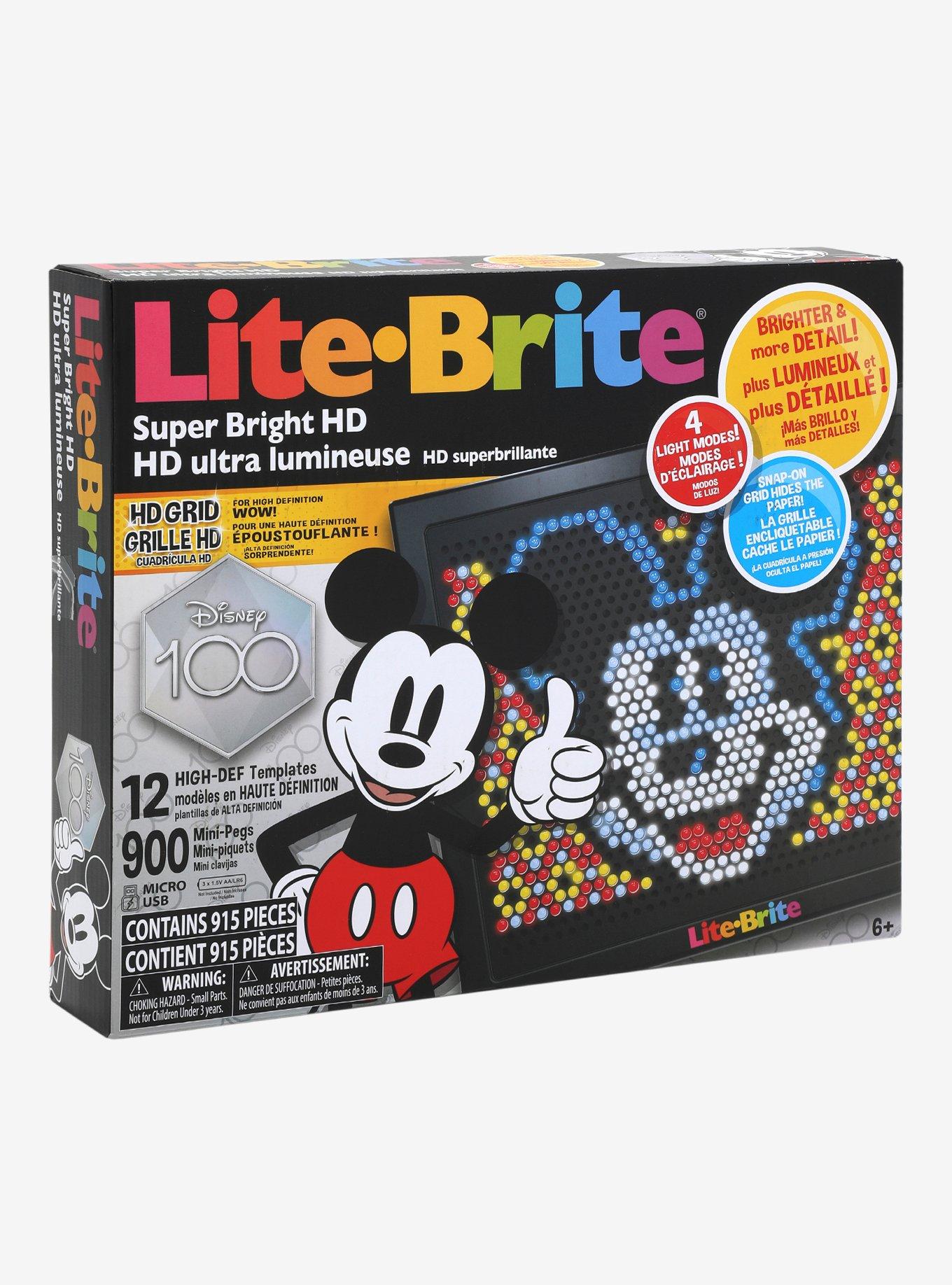 Lite Brite Disney100 Mickey Mouse Edition, , hi-res