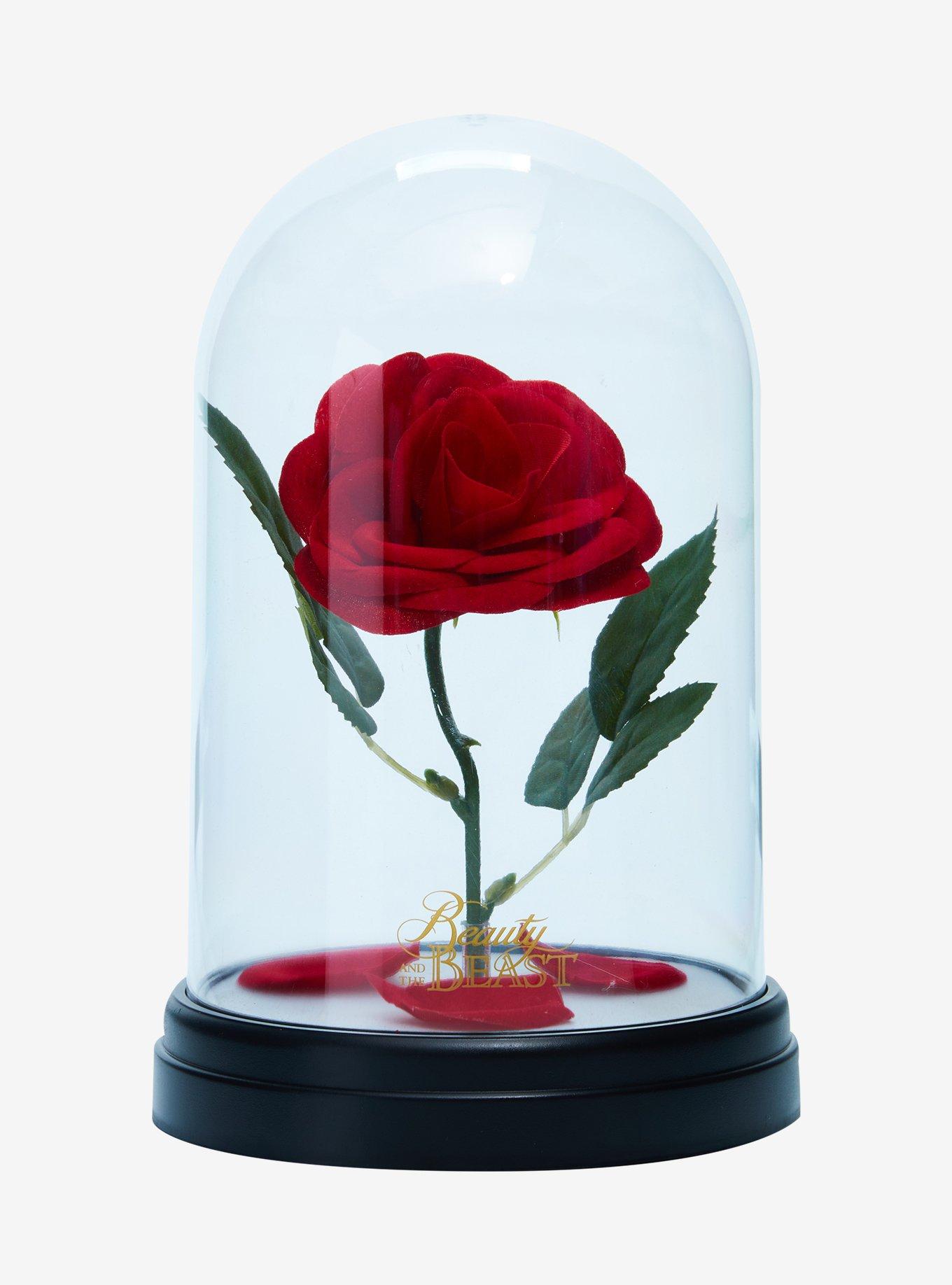 Disney Beauty And The Beast Enchanted Rose Lamp | Hot Topic