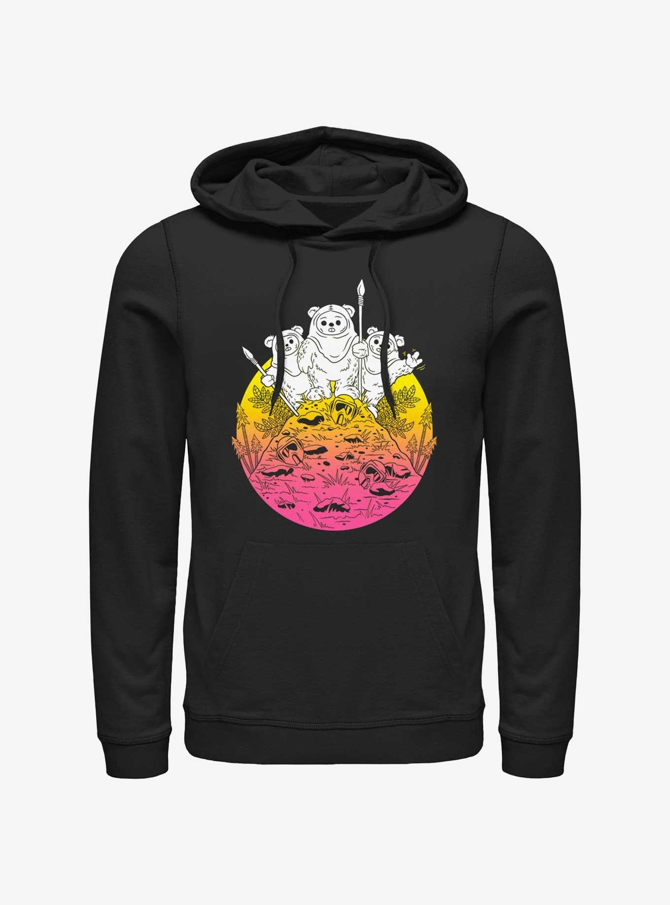 Star Wars Ewok Camp Hoodie, BLACK, hi-res