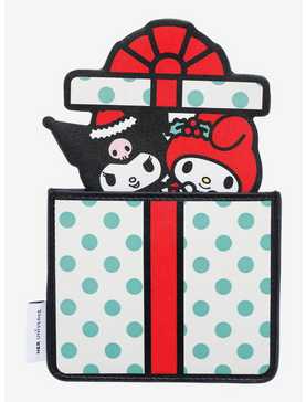 Her Universe My Melody & Kuromi Holiday Gift Peeking Cardholder, , hi-res