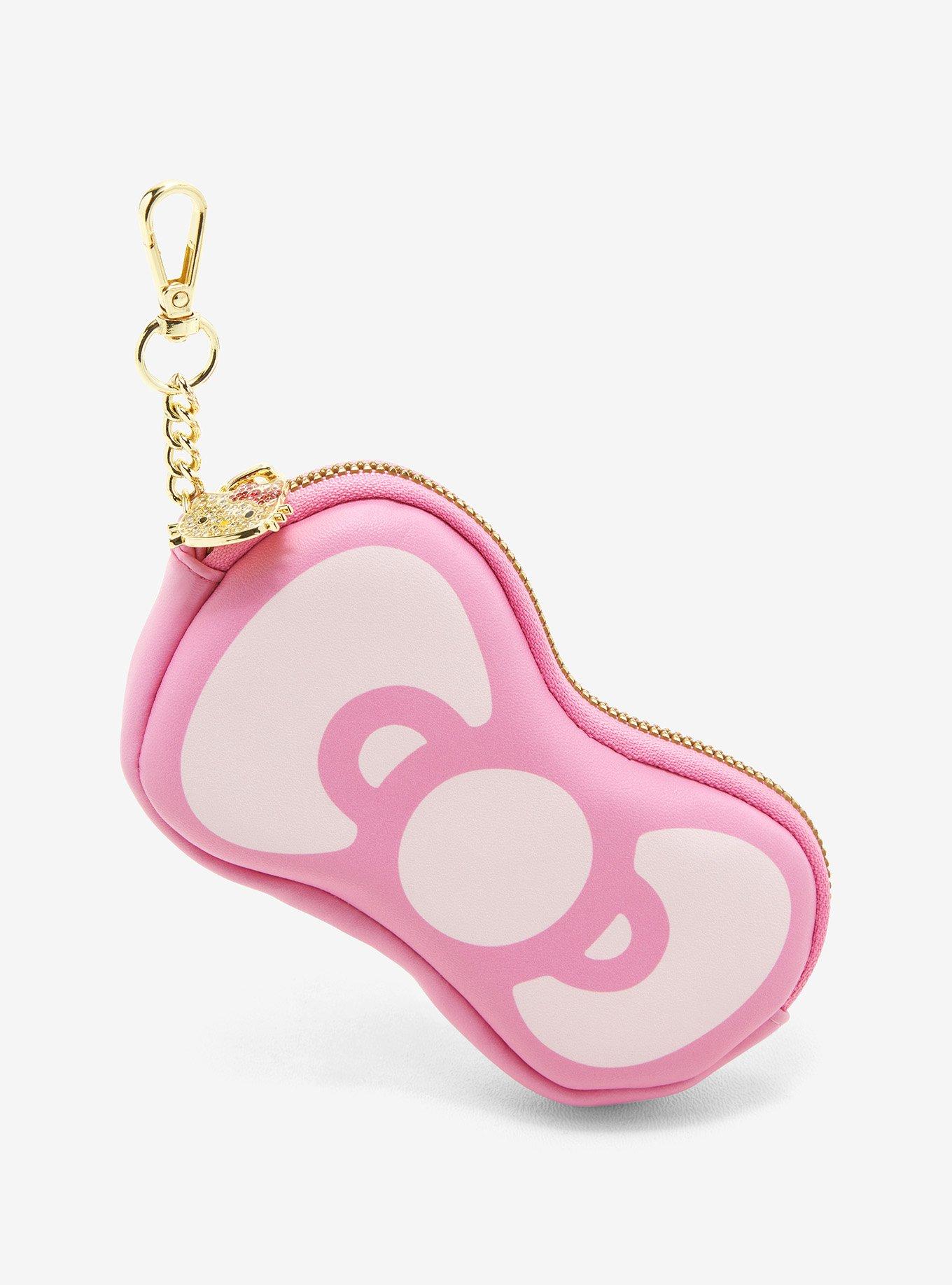 Her Universe Hello Kitty Pink Heart Baguette Bag