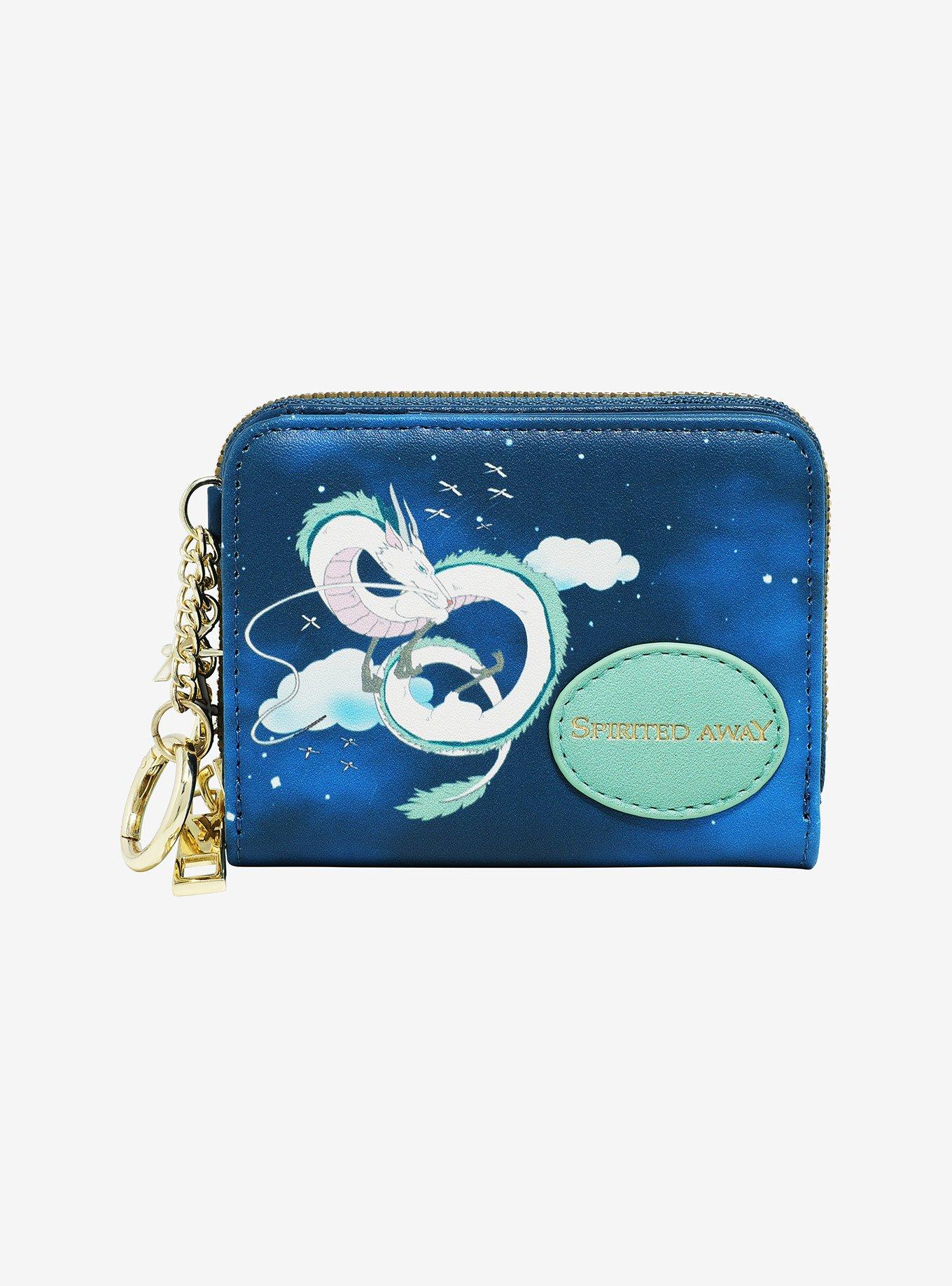 Studio Ghibli Spirited Away Haku Clouds Mini Zipper Wallet