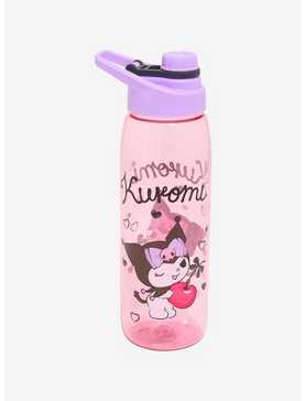 Kuromi Apple Hearts Water Bottle, , hi-res