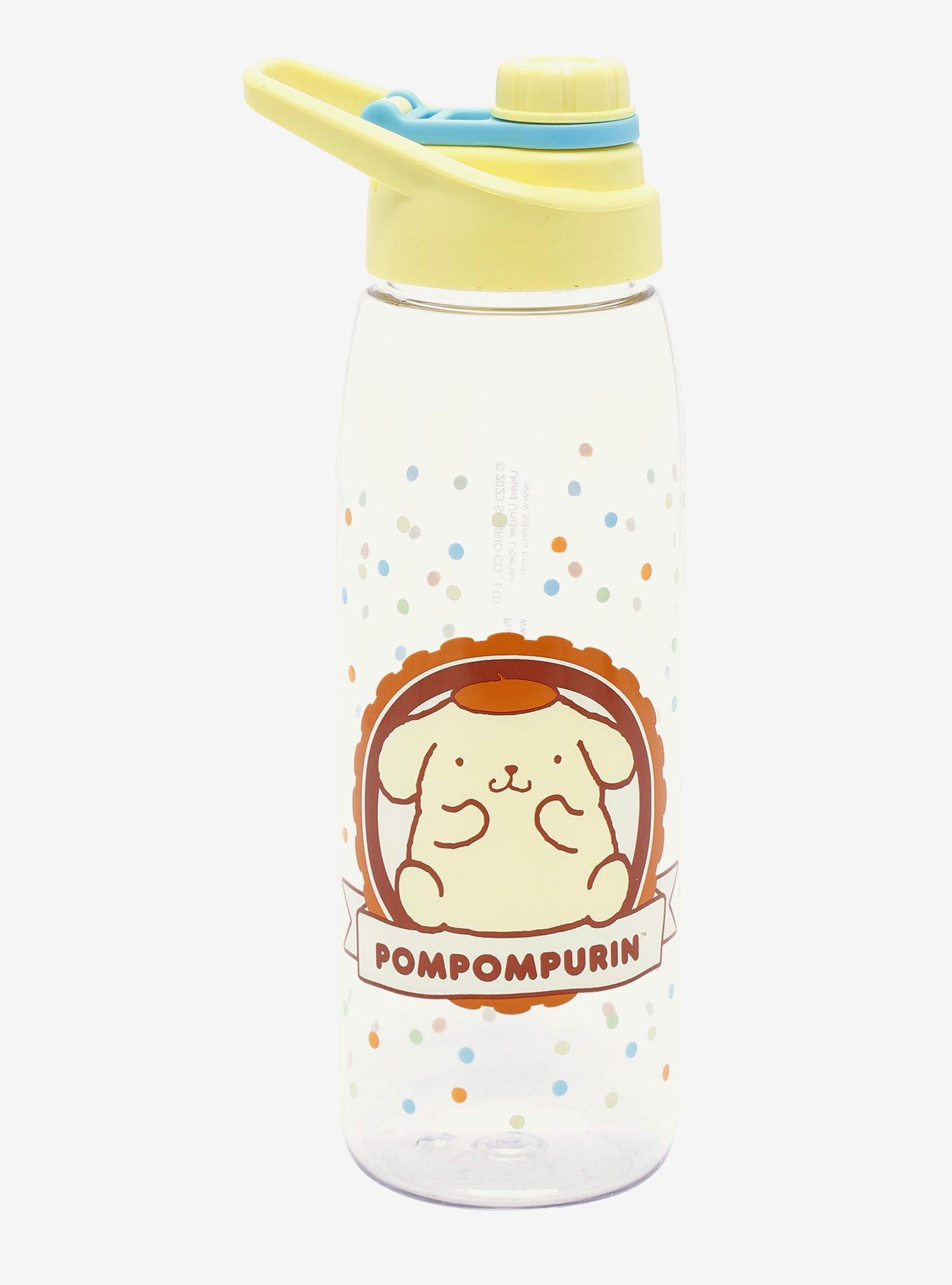 Pompompurin Polka Dot Water Bottle, , hi-res