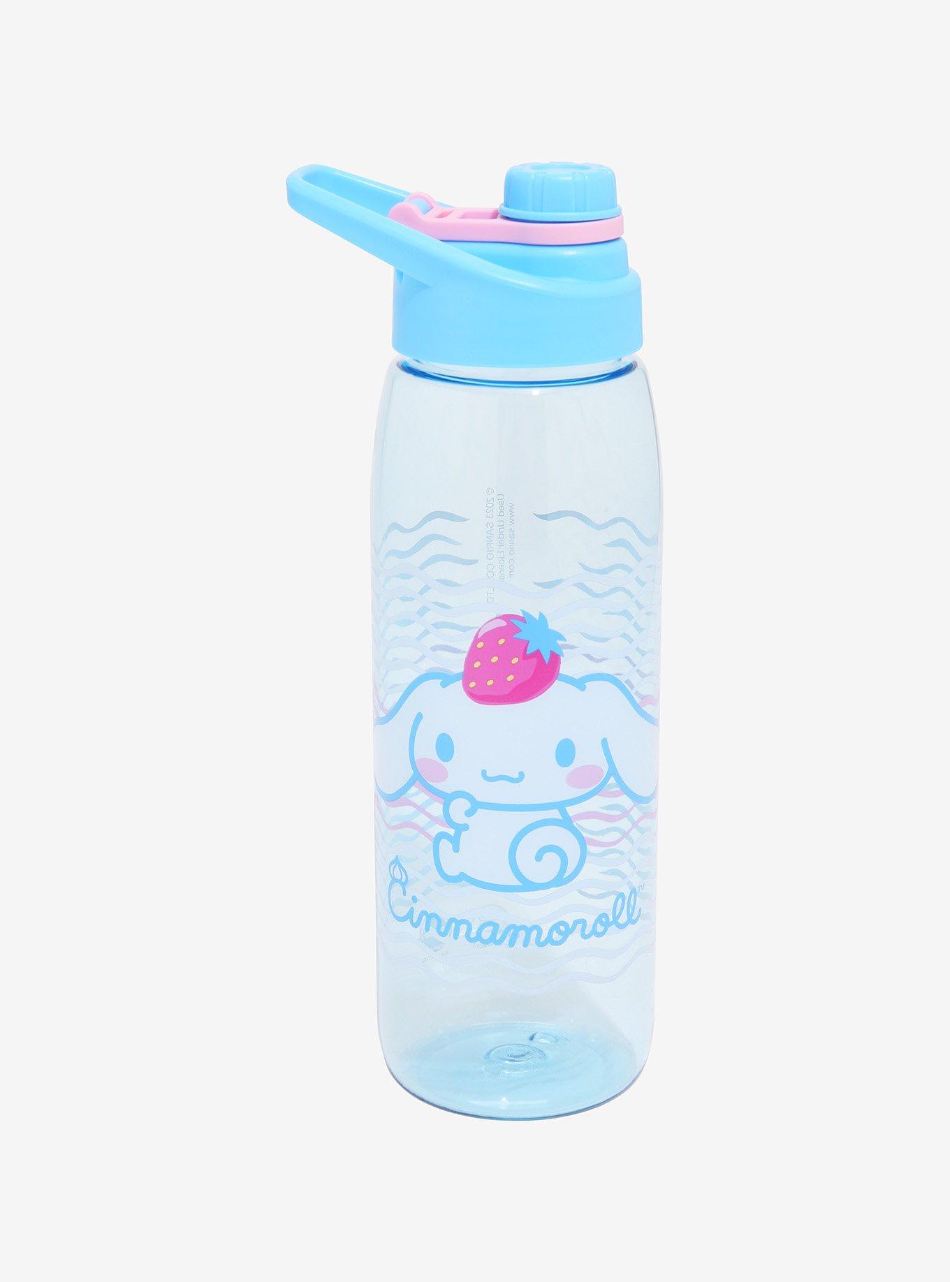 Gloomy Bear Water Bottle with Straw - 24 oz.