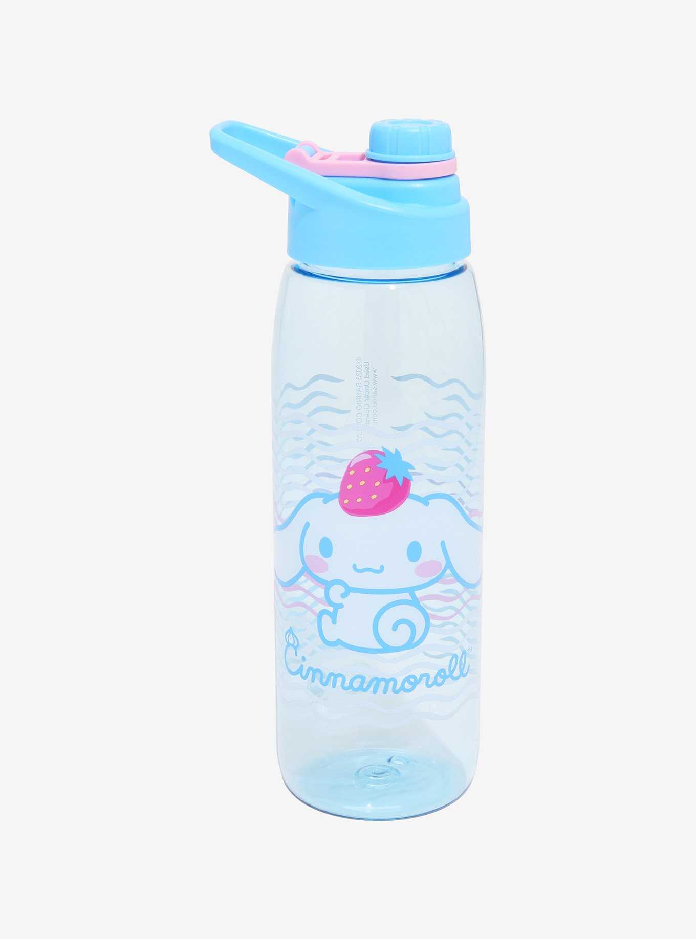 Cinnamoroll Wavy Print Acrylic Water Bottle, , hi-res