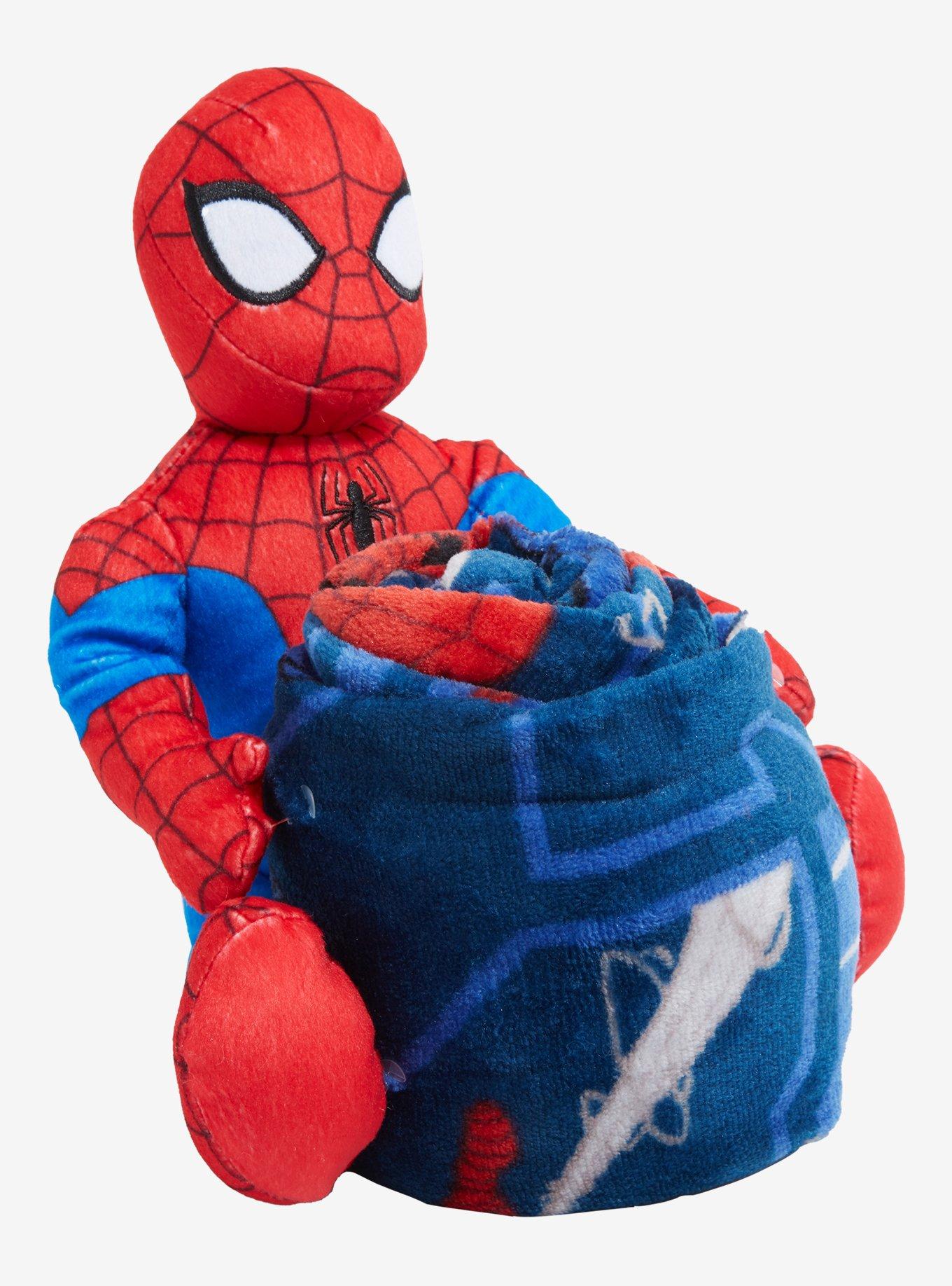 Marvel Spider-Man Character Hugger Pillow & Silk Touch Throw Set, , hi-res