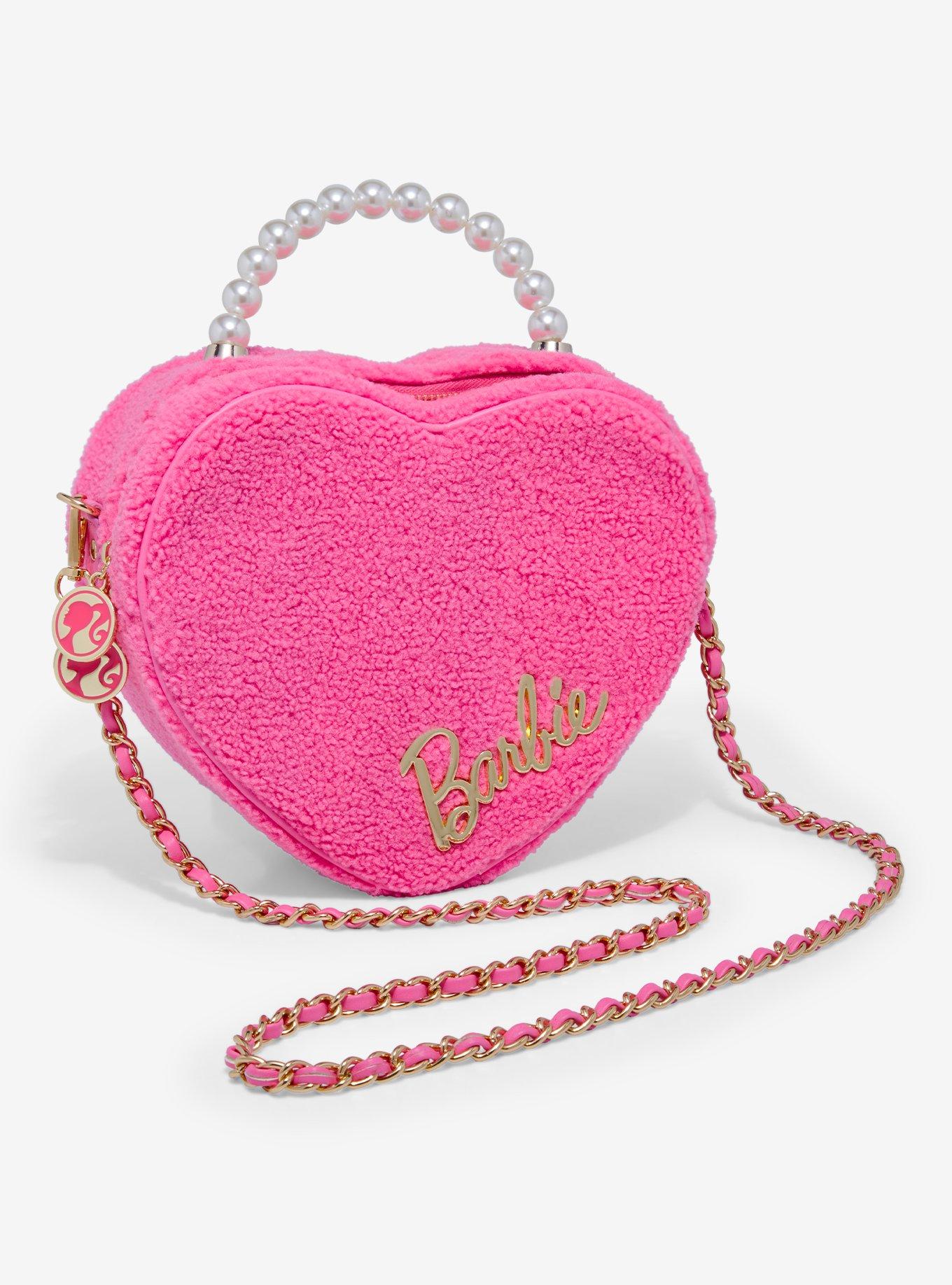 Our Universe Barbie Heart Figural Crossbody Bag - BoxLunch Exclusive |  BoxLunch