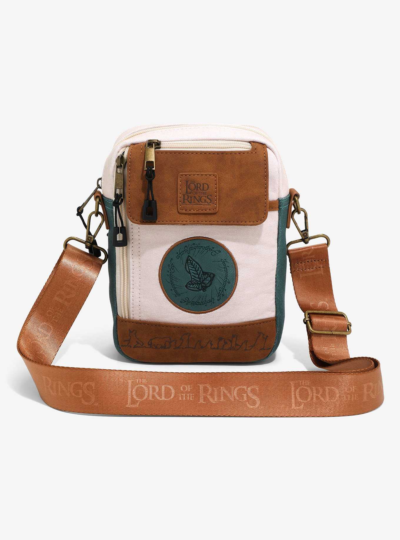 Our Universe Lord of the Rings Leaf of Lorien Athletic Crossbody Bag — BoxLunch Exclusive, , hi-res