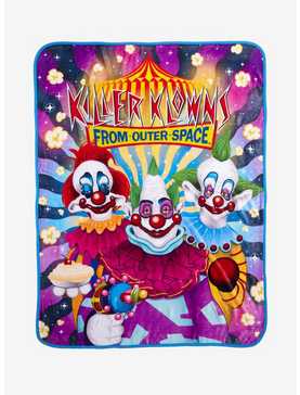 Killer Klowns From Outer Space Trio Throw Blanket, , hi-res