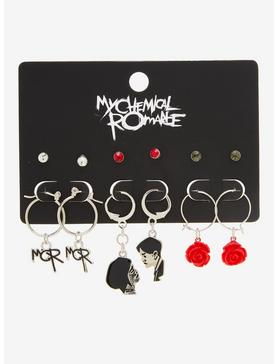 My Chemical Romance Icon Earring Set, , hi-res