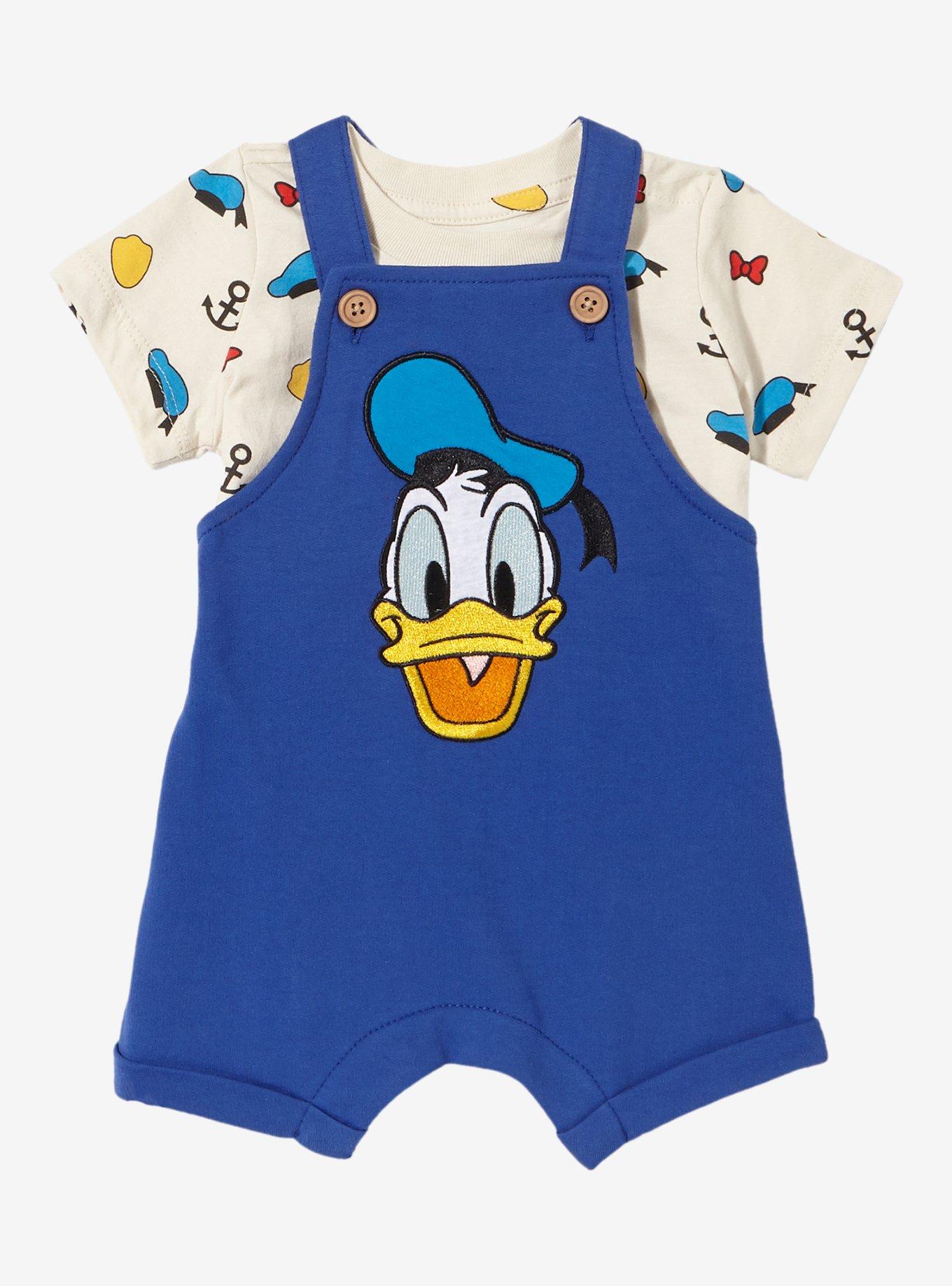 Disney Donald Duck Infant Overall Set BoxLunch Exclusive BoxLunch