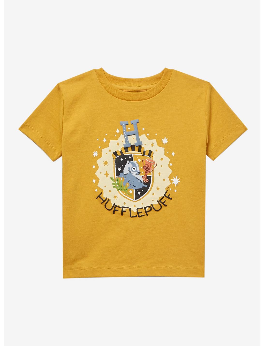 Harry Potter Hufflepuff Crest Toddler T-Shirt - BoxLunch Exclusive, , hi-res