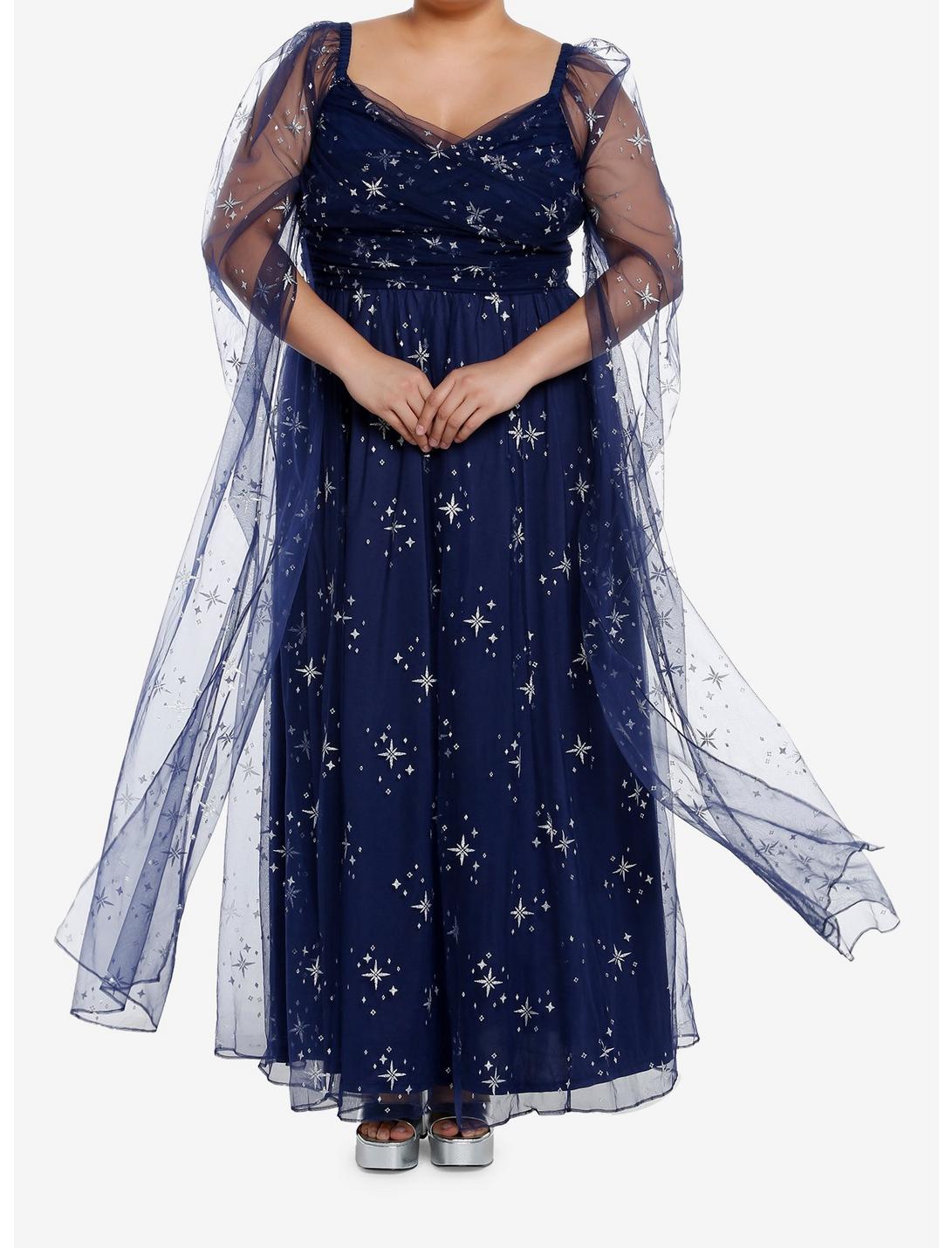 A Court Of Thorns And Roses Starfall-Inspired Dress Plus Size, SILVER, hi-res