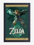The Legend of Zelda: Tears of the Kingdom Link Ultra Hand Framed Poster, , hi-res