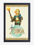 The Legend of Zelda: Tears of the Kingdom Zelda Torch Framed Poster, , hi-res